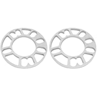 SONAN 2 Piezas de Espaciadores de Rueda de Aleación de Aluminio Universal de 10 Mm Calzas Aptas para Rueda de Perno 4-5